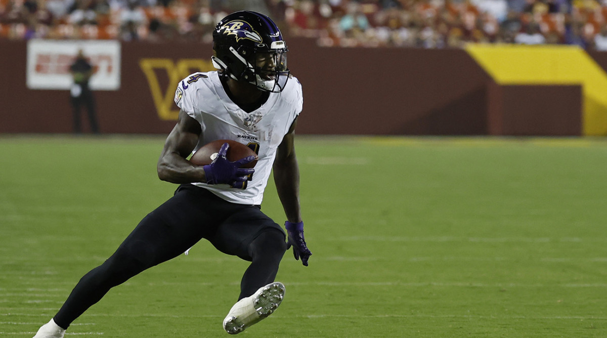 Baltimore Ravens wide receiver Zay Flowers